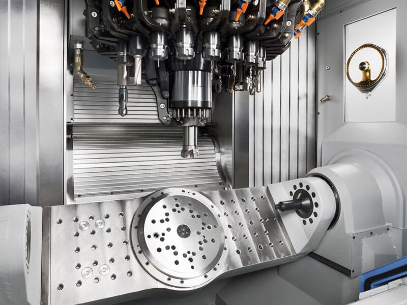 Five axis machining is a mode of NC machine tool machining