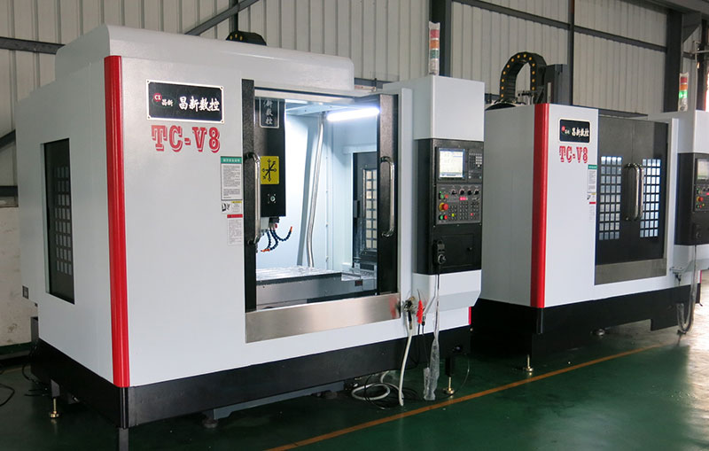 Main machining equipment