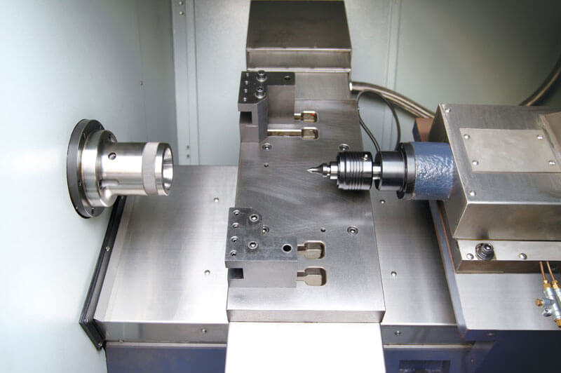 Structural features of inclined bed CNC lathe